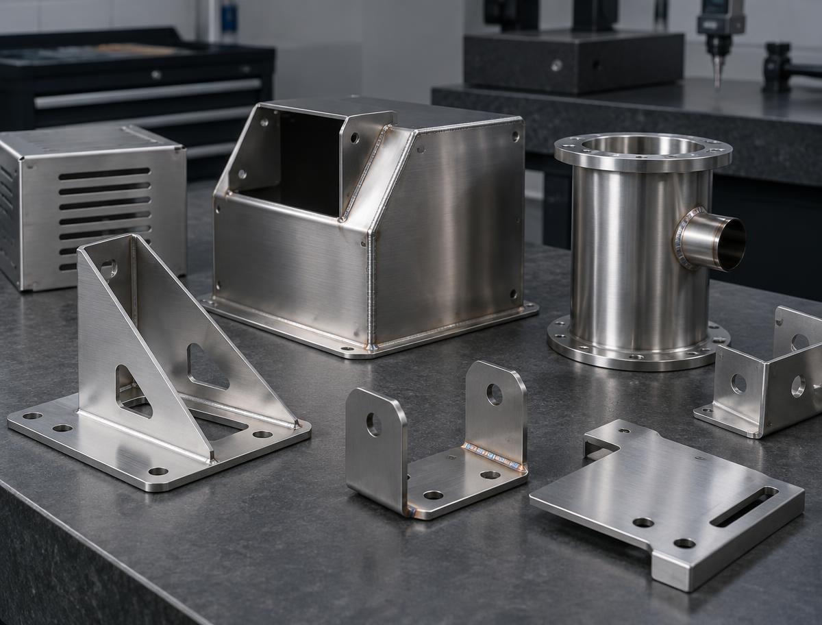 Stainless steel component